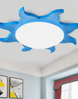 CartoonBeam - Stylish Acrylic and Wood Ceiling Light