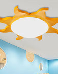 CartoonBeam - Stylish Acrylic and Wood Ceiling Light