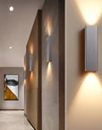 PureForm - Elegant Rectangular Wall Light