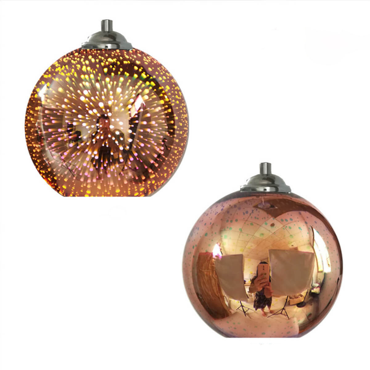 3DLightShow - Stunning Glass Pendant Lamp