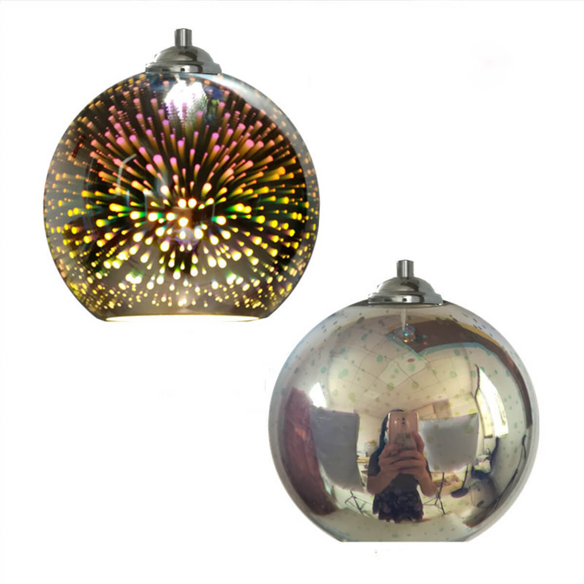 3DLightShow - Stunning Glass Pendant Lamp