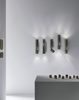 BrassLine - Elegant Wall Lamp with Glass Accents