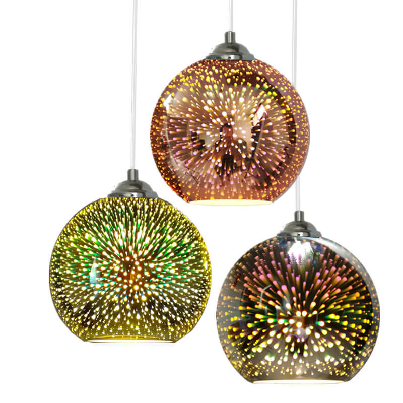 3DLightShow - Stunning Glass Pendant Lamp