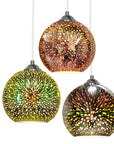 3DLightShow - Stunning Glass Pendant Lamp