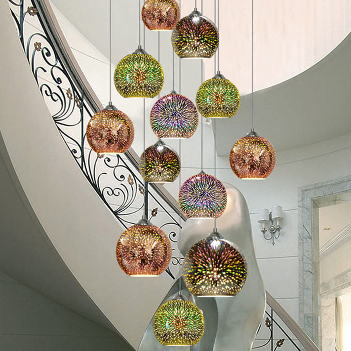 3DLightShow - Stunning Glass Pendant Lamp