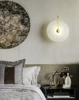 BeamLuxe - Elegant Wall Lighting in Alabaster