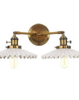 AntiqueLuxe - Ceramic Double-Headed Wall Lamp