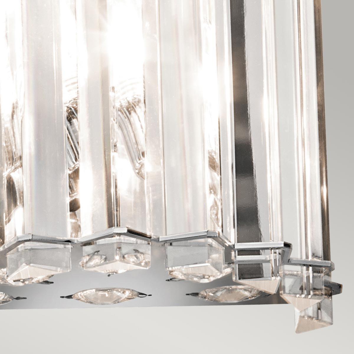 Crystal Skye | Elegant Wall Lamp with Crystal Accents