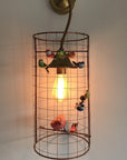 AviaryGlow | Birdcage Style Wall Lamp