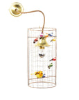 AviaryGlow | Birdcage Style Wall Lamp